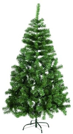 Christmas gifts Weihnachtsbaum Künstlich 120 cm, Tannenbaum Künstlich mit Weihnachtsbaumständer, Künstliche Weihnachtsbäume, Weihnachtsdekoration für drinnen, Christbaum, Grün