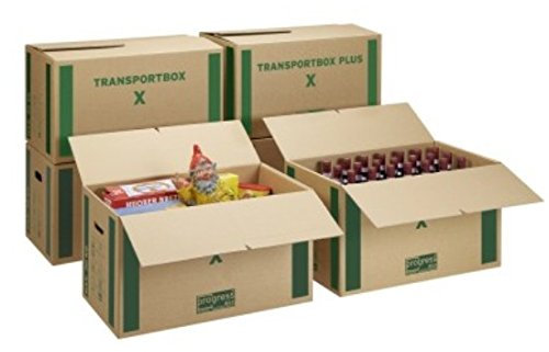 40 Umzugskarton progress PREMIUM-EXTRA 650x350x370mm Transportkarton Pappkiste Pappkarton Umzugskiste