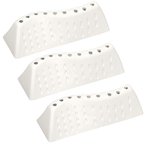SPARES2GO Drum Paddle Lifter Fins for Bush Washing Machine (Pack of 3)