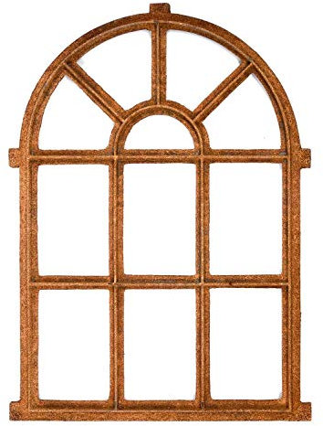aubaho Nostalgie Stallfenster Fenster 94cm Eisen Eisenfenster Scheune Rost antik Stil