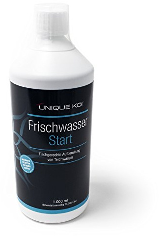 Unique Koi Frischwasserstart 1000 ml flüssiges Filtermedium für 20000 L Teichwasser