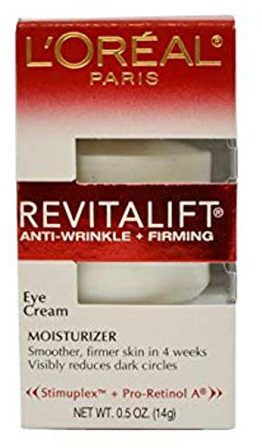 L'Oreal Paris Revitalift Eye Cream 0.5 Ounce (14ml) (2 Pack)