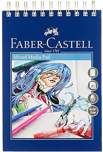 Faber-Castell Creative Studio Mischtechnik-Block, A3 250 g / m² Block mit 30 Blatt