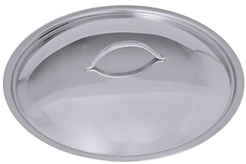 Contacto Edelstahl Deckel zur Serie 2000, 12 cm