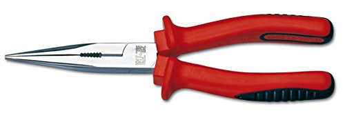 Intercable 1103160 Pinza a Becchi Mezzotondi Diritti, 160 mm