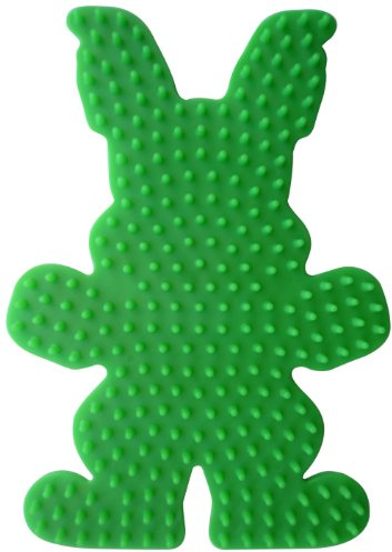 Hama Perlen 237-42 - Tablero, Conejito, Color: Verde