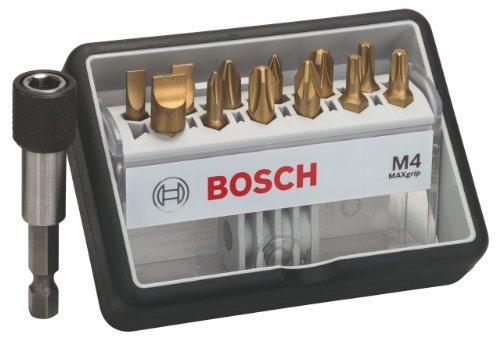 Bosch 2607002580 25 mm Max Grip Robust Line Screwdriver Bit Set