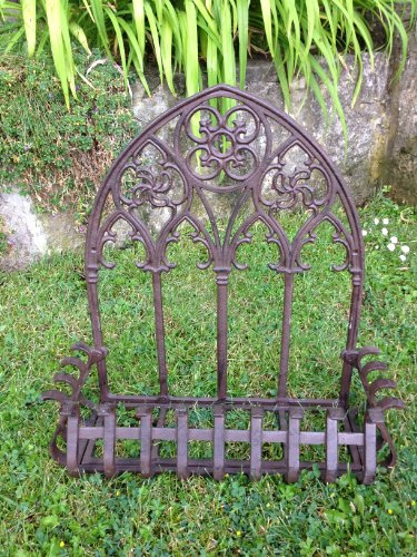 Clever-Deko Blumenkasten Blumenhänger Pflanzkasten Gusseisen Blumenhalter rustikal Gotik Antik