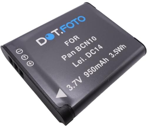 Dot.Foto BP-DC14, BP-DC14-E, BP-DC14-U Premium 3.7v / 950mAh Batterie Rechargeable pour Leica C (Typ 112)