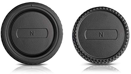 Ares Foto® Copriobiettivo posteriore e coperchio della custodia • Cover protettiva per Nikon D3400 D7500 D500 D850 D5 D500 D810A D750 D7200 D5500 D3300 D810 ...