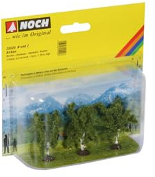 Noch Spur N/Z 25520 Birken 45 cm hoch 3 Stück