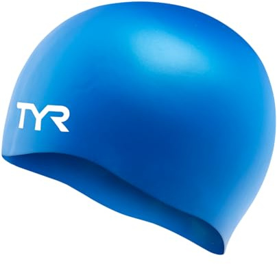 TYR Wrinkle Free Silicone Cap, Blue