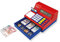 Learning Resources Pretend & Play Calculator Cash Register (UK Currency), Develops Early Maths Skills, Cash Register Toy for Kids, Pretend Play Toy Till, Play Money for Kids , 47 Pieces, Ages 3+