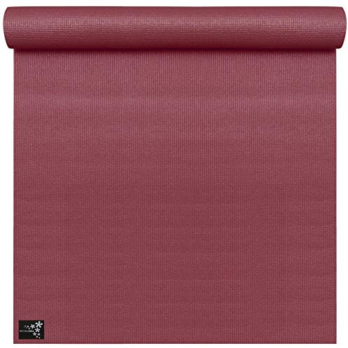Yogistar Yogamatte Basic XXL - rutschfest und sehr gross - Bordeaux