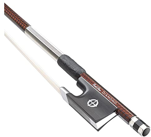 CodaBow Diamond NX Violin Bow – Carbon Fiber, Balanced Performance