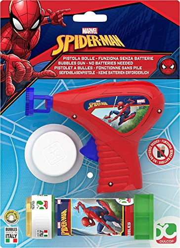 DULCOP – 500060300 – såpbubblor – Spiderman pistol