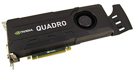 NVIDIA quadro K5000 4 GB GDDR5 PCI-E 2.0 x16 scheda video con Dispalyport e uscite DVI