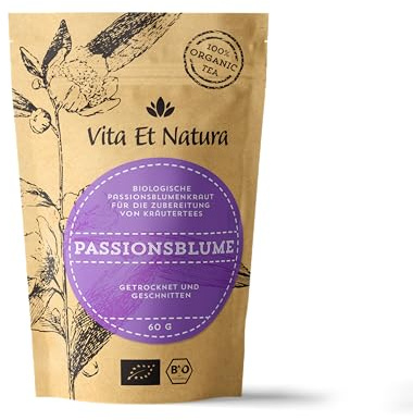 Vita Et Natura® BIO Passionsblume - Passiflora 100% biologisch & naturbelassen - Passionsblumentee - loses Passionsblumenkraut