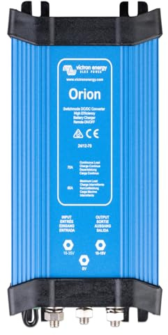 Victron Energy Orion IP20 24/12-Volt 70 Amp DC-DC Konverter Nicht isoliert, Hohe Leistung