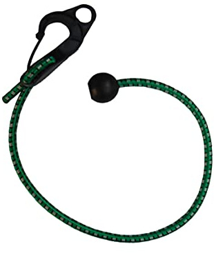 Connex Gepäckspanner - Ø 8 x 600 mm - 8 Stück - Für Planen und Anhängernetze - Mit Kugel und Kunststoffhaken - Längenverstellbar - Dehnbar und reißfest / Spanngummi mit Haken / Expander / B34042
