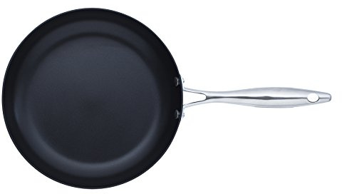 SCANPAN CTX Bratpfanne 28 cm | Multifunktionale Pfanne Induction mit Edelstahlgriff | Für alle Herdarten geeignet | Stratanium Antihaftbeschichtung | Ofenfest