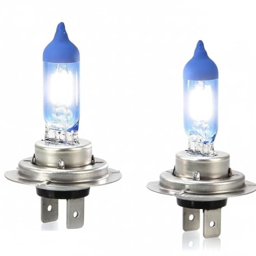 2x H7 55W Xenon Style Lampen für Nebelscheinwerfer, Halogen Birne, Xenon Look 14, Zugelassen!