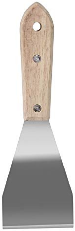 Warner 3 Burn-Off Bent Scraper, Stainless Steel, 10744