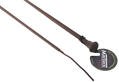 MacTack Junior Dressurgerte, ohne Schlaufe, braun, Regular