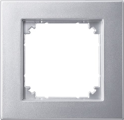 Merten 486160 M-PLAN-Rahmen, 1fach, aluminium