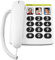 Doro PhoneEasy 331ph téléphone fixe filaire avec touches extra-larges Blanc
