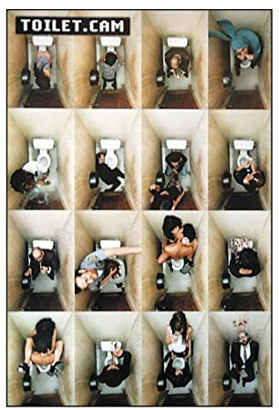 Close Up Toilet.Cam Poster (61cm x 91,5cm)