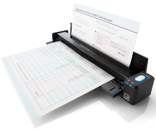 ScanSnap iX100 LED Mobile Scanner - 12ppm/12ipm, A4 Simplex, Battery, USB/Mains Powered USB2.0