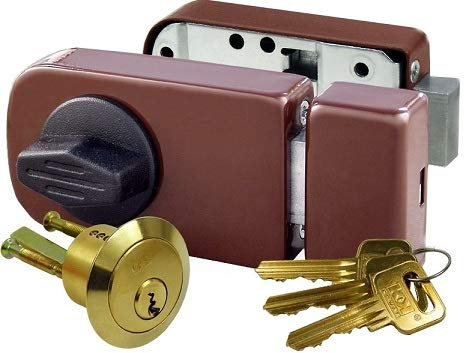 Cilindro universale KOWAL Minos da 50-60 mm per serratura da applicare su porte in legno con 3 chiavi