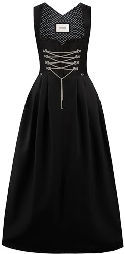 Stockerpoint Women's Amber Dirndl, Black (Black Black), 38