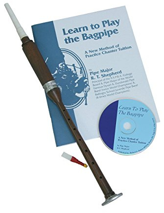 Roosebeck BAGL Sheesham Practice Chanter With Book and CD