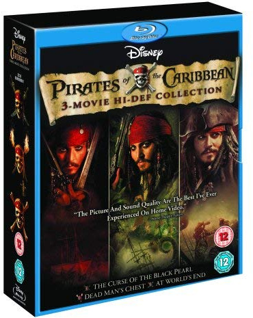 Pirates of the Caribbean Trilogy [Blu-ray] [UK Import]