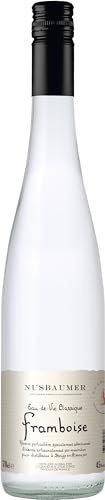 NUSBAUMER - Eau-de-Vie de Framboise - Origine : France/Alsace - Alcool : 45% - A servir en apéritif ou en digestif - 70cl