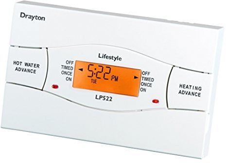 Drayton LP522 LP522 5/2 Day Heating and Hot Water Programmer Channel by Drayton
