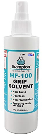 Brampton HF-100 Premium Golf Grip Solvent for Regripping Golf Clubs and Golf Grip Repair - Shake and Spray Golf Grip Solution - Non-Toxic, Non-Flammable, and Odorless Golf Grip Solvent