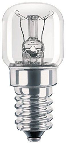 Philips Ampoule Incandescence Tube spécial Culot E14 25 Watts consommés Equivalence incandescence : 25W