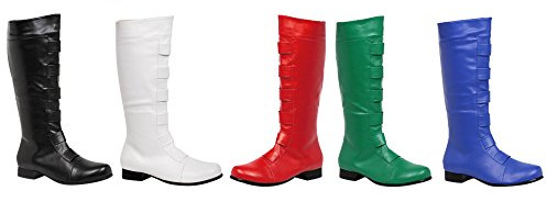 Ellie Shoes White Boots For Men White Large (12/13) by