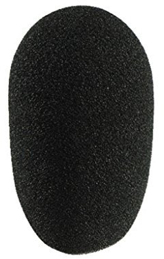 MONACOR WS-50 Mikrofon-Windschutz, lange Ausführung für Mikrofone schwarz, 23.2600