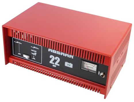 Absaar Autobatterie Ladegerät Batterieladegerät für KFZ LKW Motorrad Batterien Bis zu 30-225AhAh 0635622