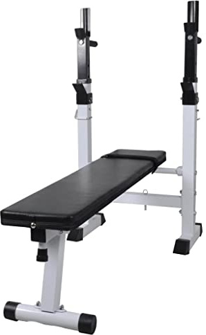 vidaXL Hantelbank mit Ablage Fitness Kraftstation Trainingsbank Fitnessstation