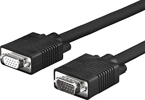 VivoLink 30 m VGA M/F 30 m VGA, D-Sub VGA, D-Sub Nero – Cavi VGA, VGA, D-Sub, VGA, D-Sub, Lui, lei, Nero