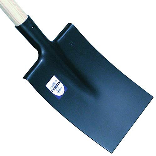 Outils perrin Bretagne Tranchant Droit Bêche Régionale Finition Peinte sans Manche, 28cm Largeur