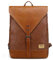 DokinReich Vintage Rucksack Wanderrucksack Retro Laptoprucksack Hiking Backpack Damen Herren Schultertasche Rucksack Für Camping Reise Geeignet, L, Braun