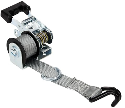 Keeper 05530-3 1-12'' x 8' Mountable Rack-Ratchet Tension Straps with 500 lbs. Working Load Limit and 1,500 lbs. Break Strength