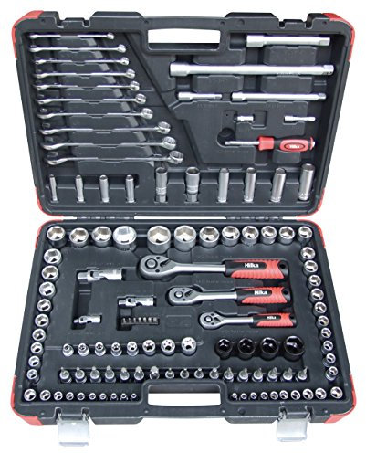 Hilka 01120003 120pce Metric Socket Tool Kit