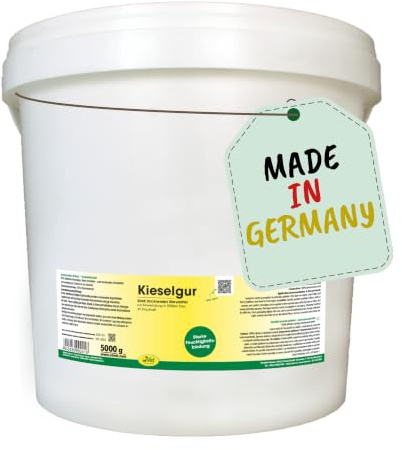 cdVet Kieselgur 5kg – Natürliche Stallhygiene gegen Milben und Flöhe, hohe Feuchtigkeitsbindung, Umgebungspflege für Pferd, Geflügel, Stalltiere